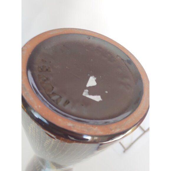 Vintage Jasba Keramik West German Hand Painted Vase 639-32 12 1/2" tall - Picture 10 of 10